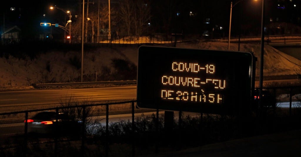 Quebec COVID curfew violated Charter rights, but court upholds it anyway