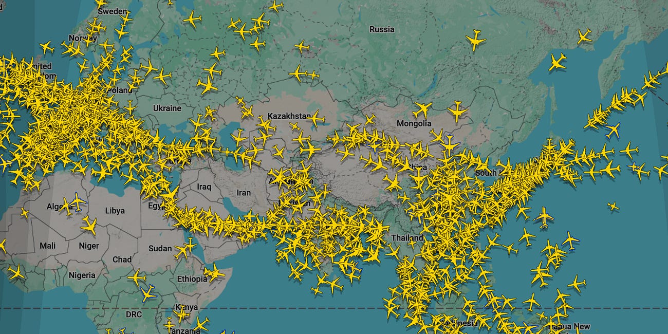 We're running out of sky