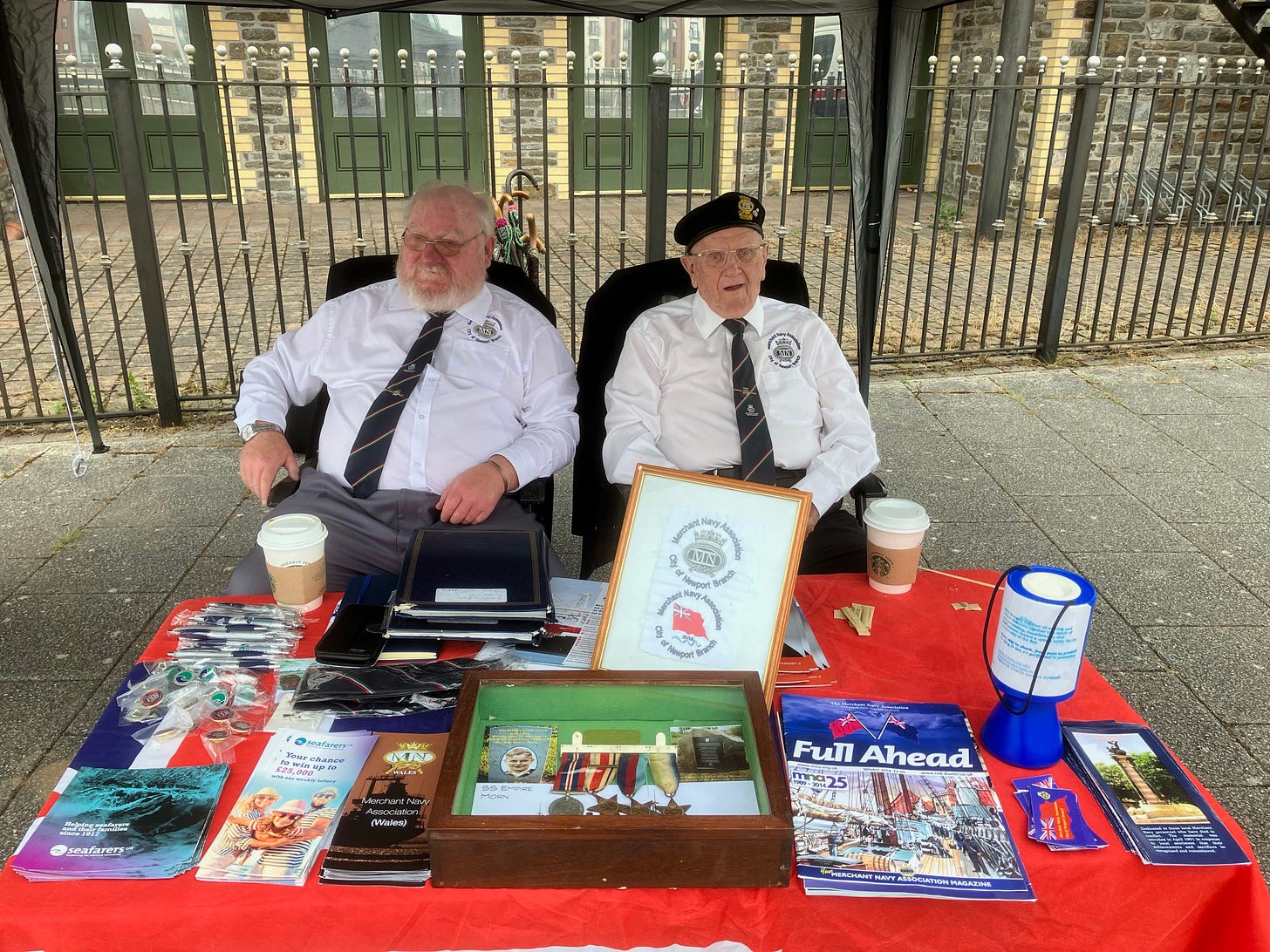 Alan Speight and Joe Newton