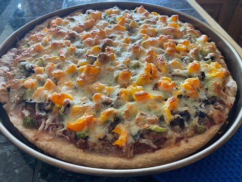 Homemade pizza!