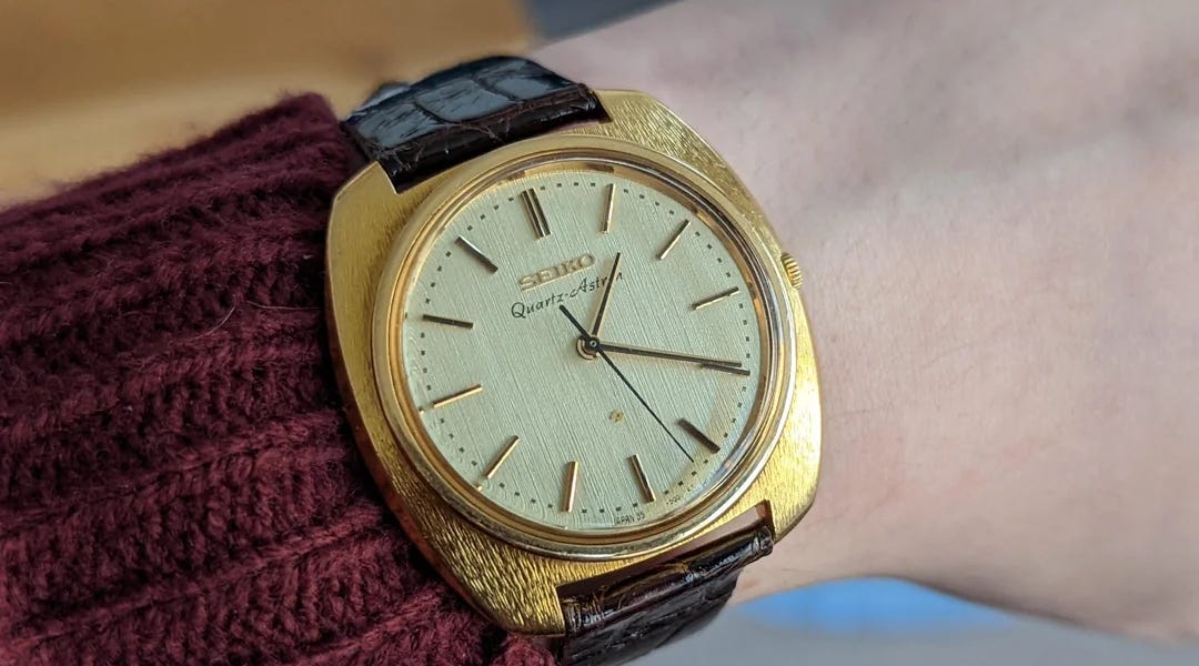 時計 SEIKO 7X52-0AM0 中古】【世界1500本限定】SEIKO セイコー ASTRON アストロン SBXA045