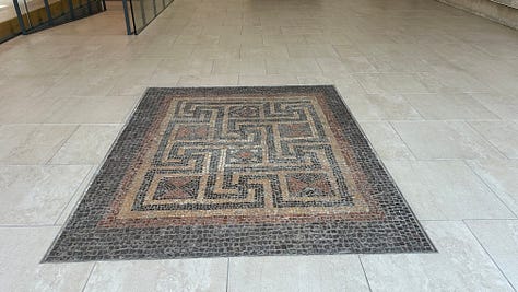 A selection of photos taken in the Corinium Museum, Cirencester. There is plenty of Roman history and artefacts including Roman Mosaic floors. Photos: Roland Millward