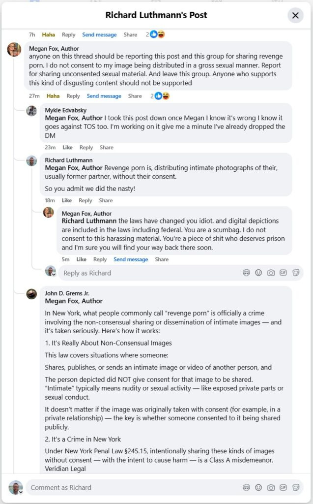 Revenge Porn or Revenge Whining: A YouTube satire sparks false claims, legal threats, fan backlash, and parody exposing the meltdown.