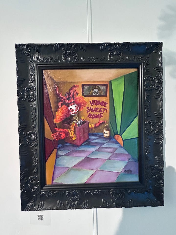 FOR SALE: Part of the Art BRUT Exhibition, June 2025 at Swindon Art Museum.