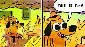 Why 'This Is Fine' Is the Meme This Year Deserves - The New York Times