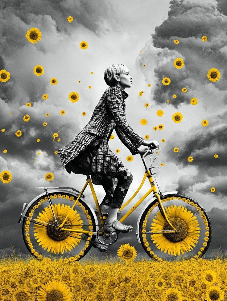 May be an image of bicycle