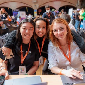Instagram Reel recap of her journey to DevConnect with H.E.R. DAO