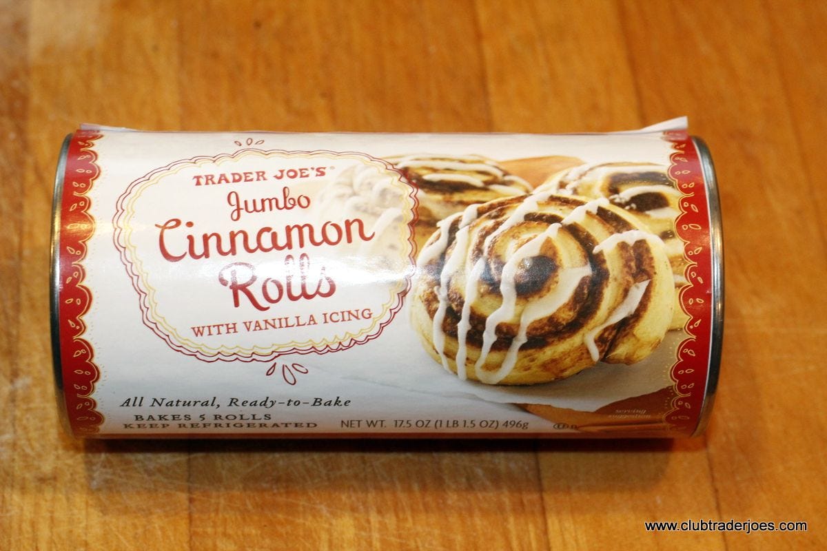 Trader Joe's Jumbo Cinnamon Rolls Trader Joe's Jumbo Cinnamon Rolls