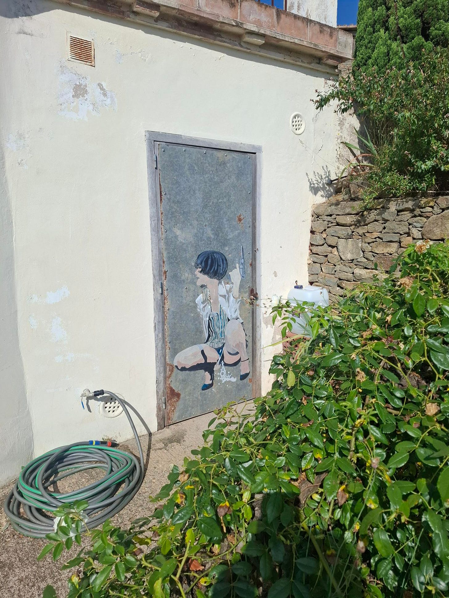 Water works in Foixà