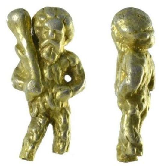 The Wild Man has a long history in humanity’s legends and myths. This photo shows the spoon handle found near Ipswich. The Wild Man has a long history in humanity’s legends and myths. This photo shows the spoon handle found near Ipswich.