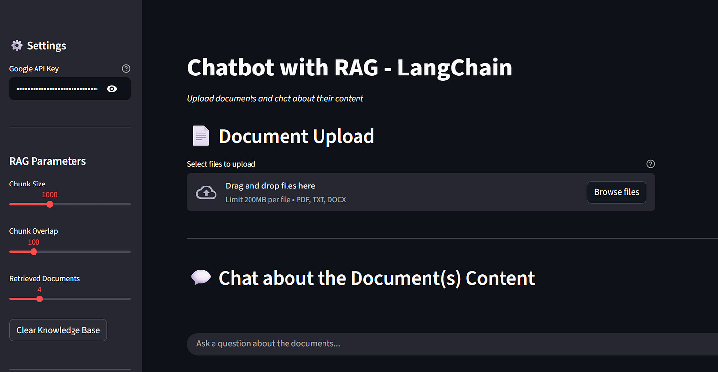 Chatbot with LangChain and Streamlit: Creating a conversational interface