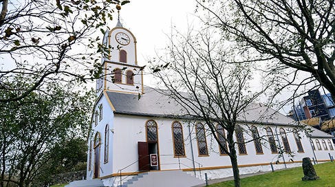 Dómkirkjan í Færeyjum. Dómkirkjan í Færeyjum.