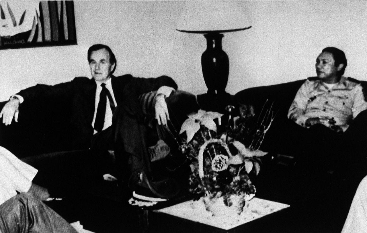 H.W. Bush and the Panama invasion Newsroom Panama