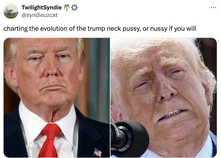Donald Trump's Neck Pussy | Know Your Meme Donald Trump's Neck Pussy | Know Your Meme