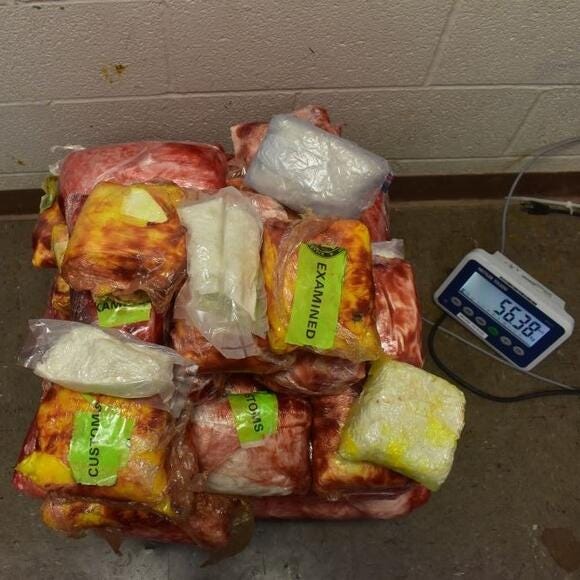 Million dollar meth seizure in Brownsville, Texas Million dollar meth seizure in Brownsville, Texas