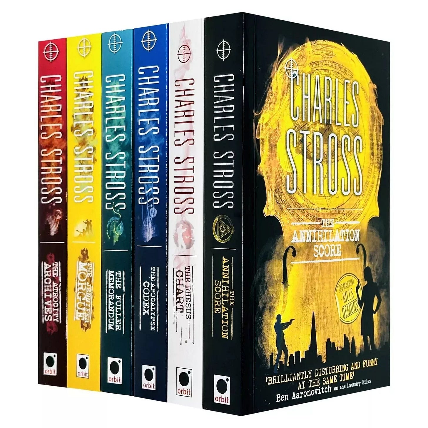 Laundry Files book Series 1-6 Books Collection Set by Charles Stross Rhesus  Char | The Book Bundle