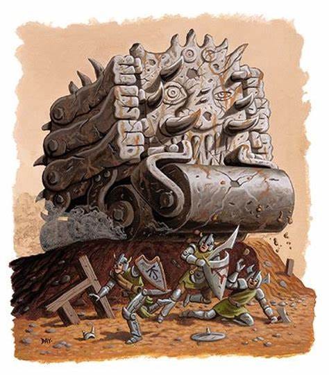 Juggernaut (Construct)(Huge) – A gift from an ancient Dactyl to the ...