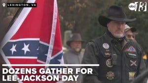 Lee-Jackson Day draws supporters to Lexington despite Weather Lee-Jackson Day draws supporters to Lexington despite Weather
