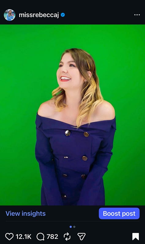 Rebecca Felgate quit YouTube channel and posted to Instagram