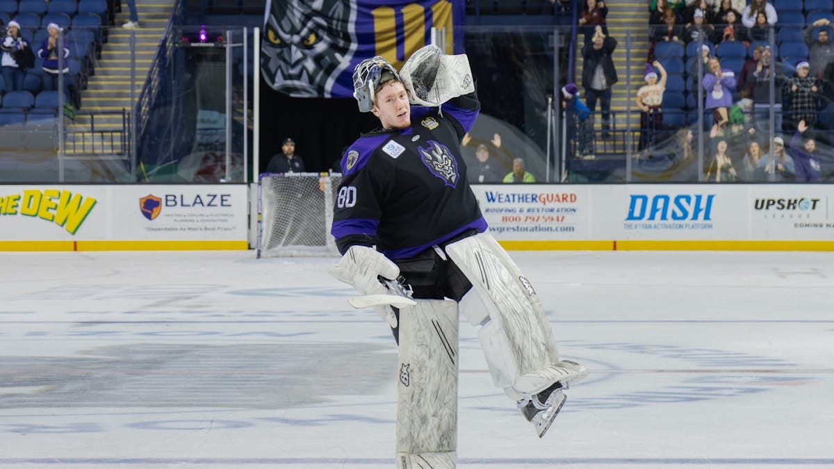 Greensboro Gargoyles | Khazheyev Finishes 34 Save Win In First Career  Shutout