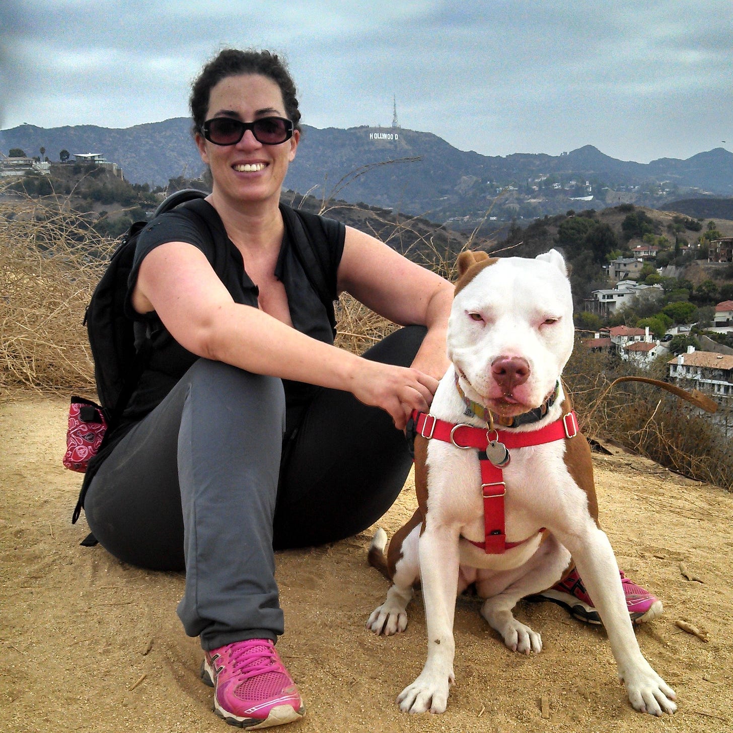 birthday hike with Ruby birthday hike with Ruby