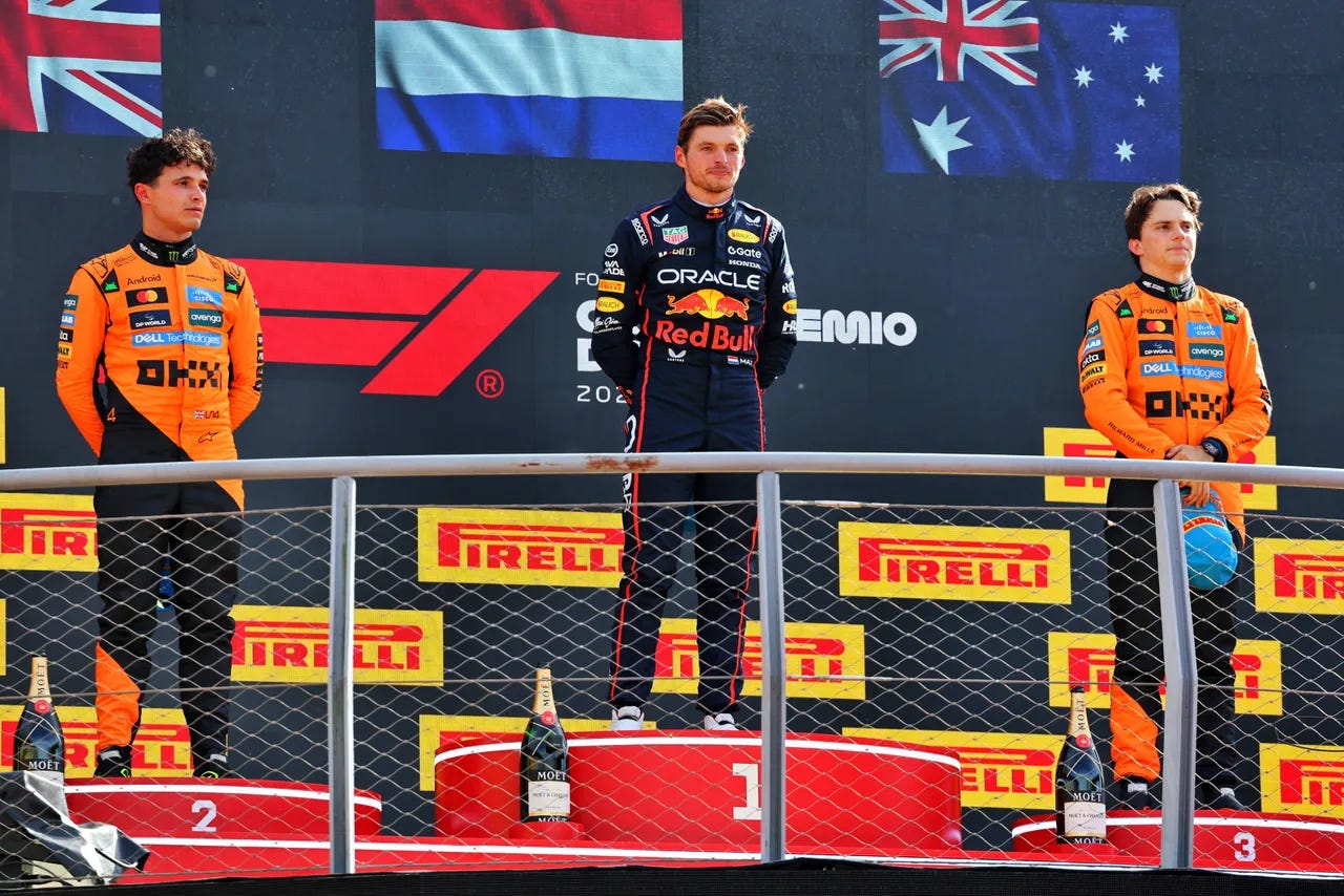 Norris answers booing Italian fans, Verstappen hails Monza as 'best podium'  in F1