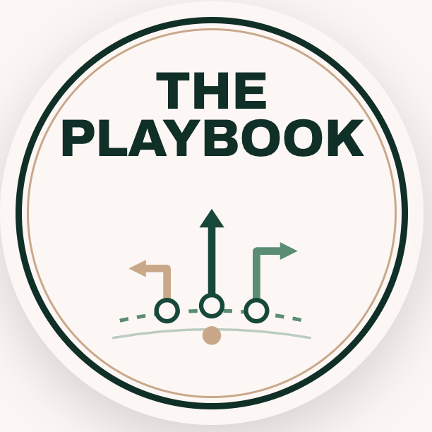 The Playbook by Katherine Rowe logo
