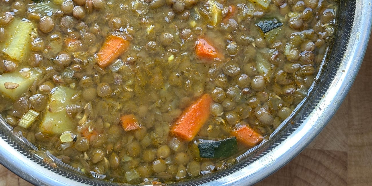 POTAJE DE LENTEJAS 