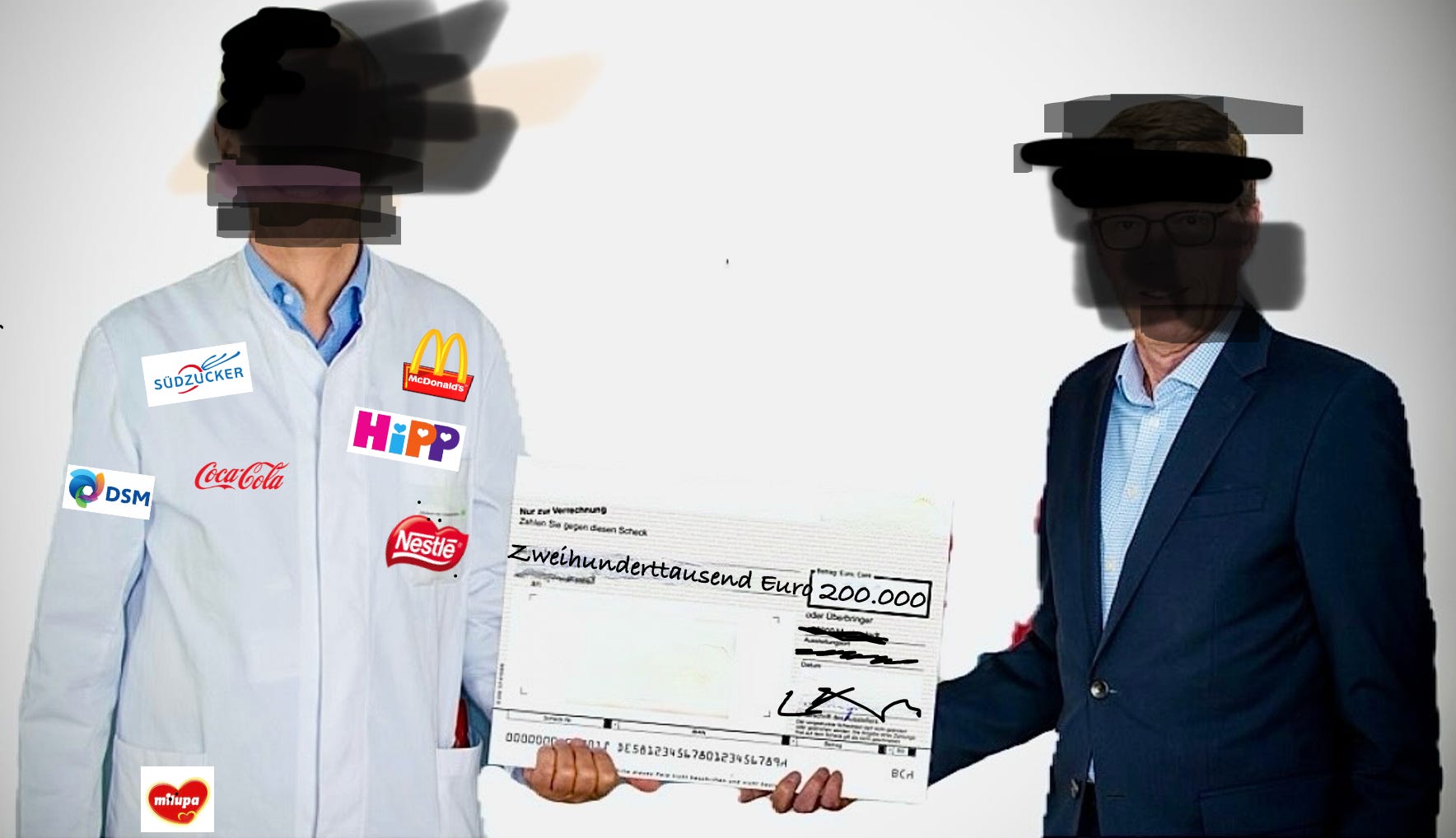 Cover image for Vorsicht weißer Kittel! 