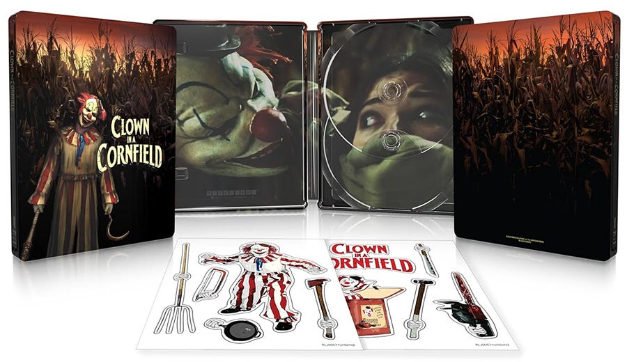 Clown in a Cornfield' 4K Ultra HD Blu-ray Steelbook Arriving Sept. 9 -  Media Play News