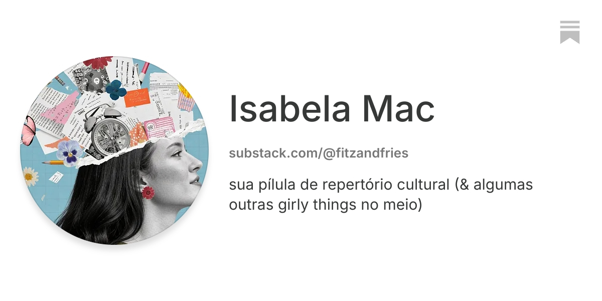 Isabela Mac | Substack
