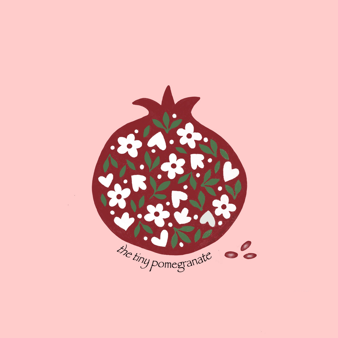 the tiny pomegranate