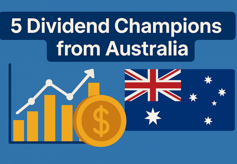 5 Australian Dividend Growth Stocks with Strong Long-Term Potential