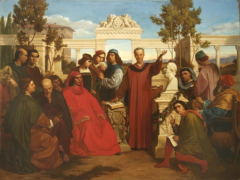 File:The Birthday of Plato Celebrated in the Villa di Careggi by Lorenzo the Magnificent.jpg