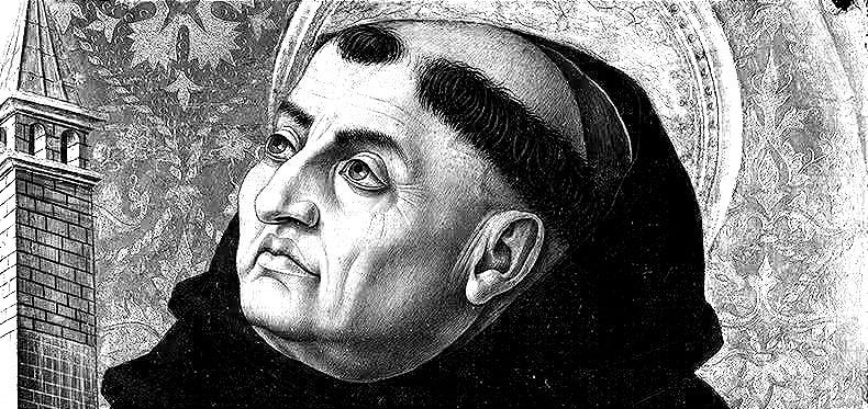 Saint Thomas Aquinas Painting