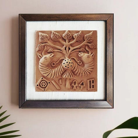 Harappan seals of Bull, Pashupati, and Pipal Tree
