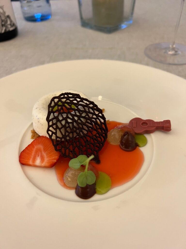 Dessert in der Wohnothek am Ratschen im Burgenland Dessert in der Wohnothek am Ratschen im Burgenland