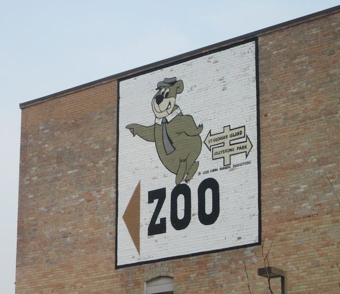 Zoo signage