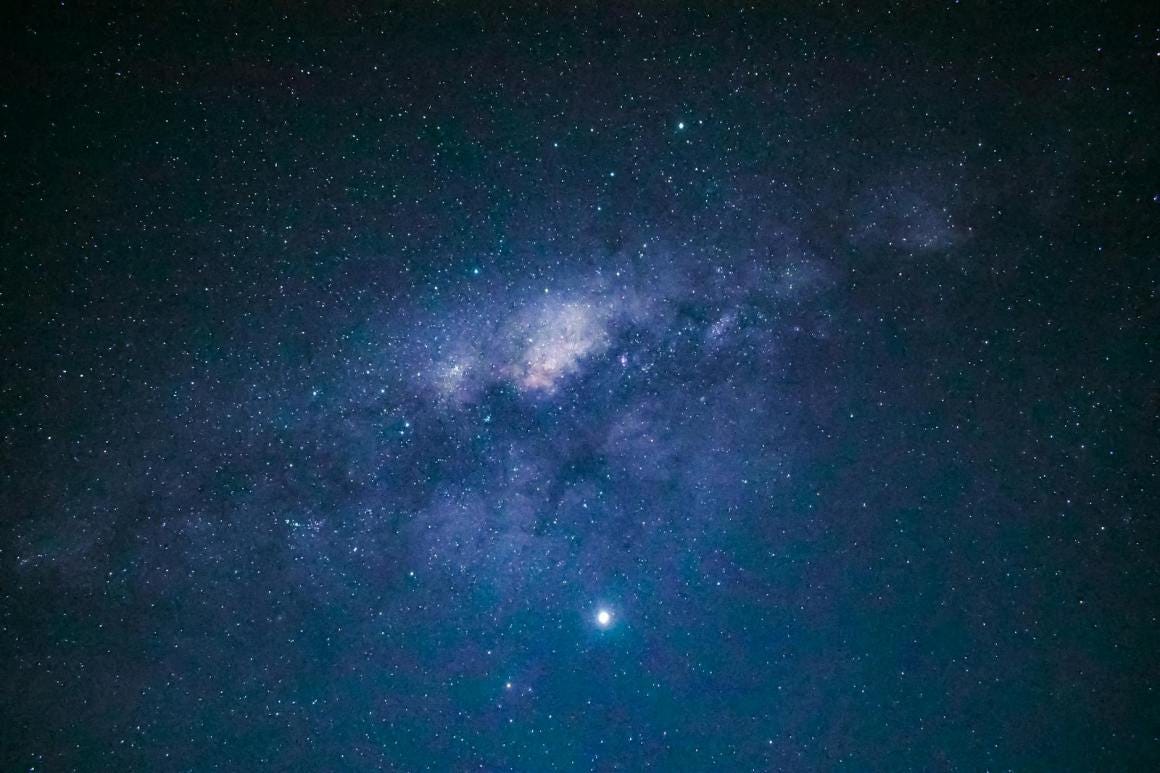Photo by Nicole Avagliano - night sky