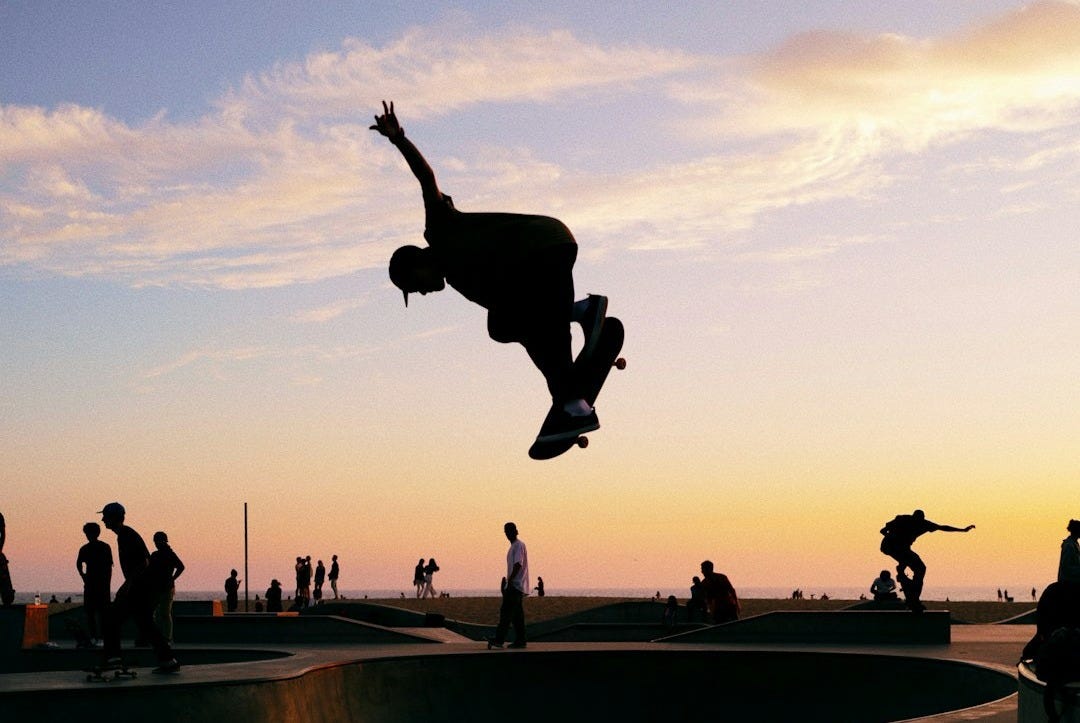 man in midair skateboarding man in midair skateboarding