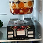 spiced blood orange & campari trifle