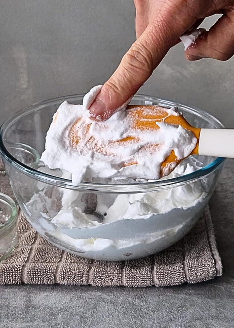 erythritol meringue