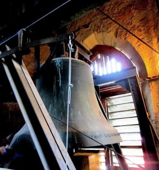 Church bell in Bönnigheim, Germany