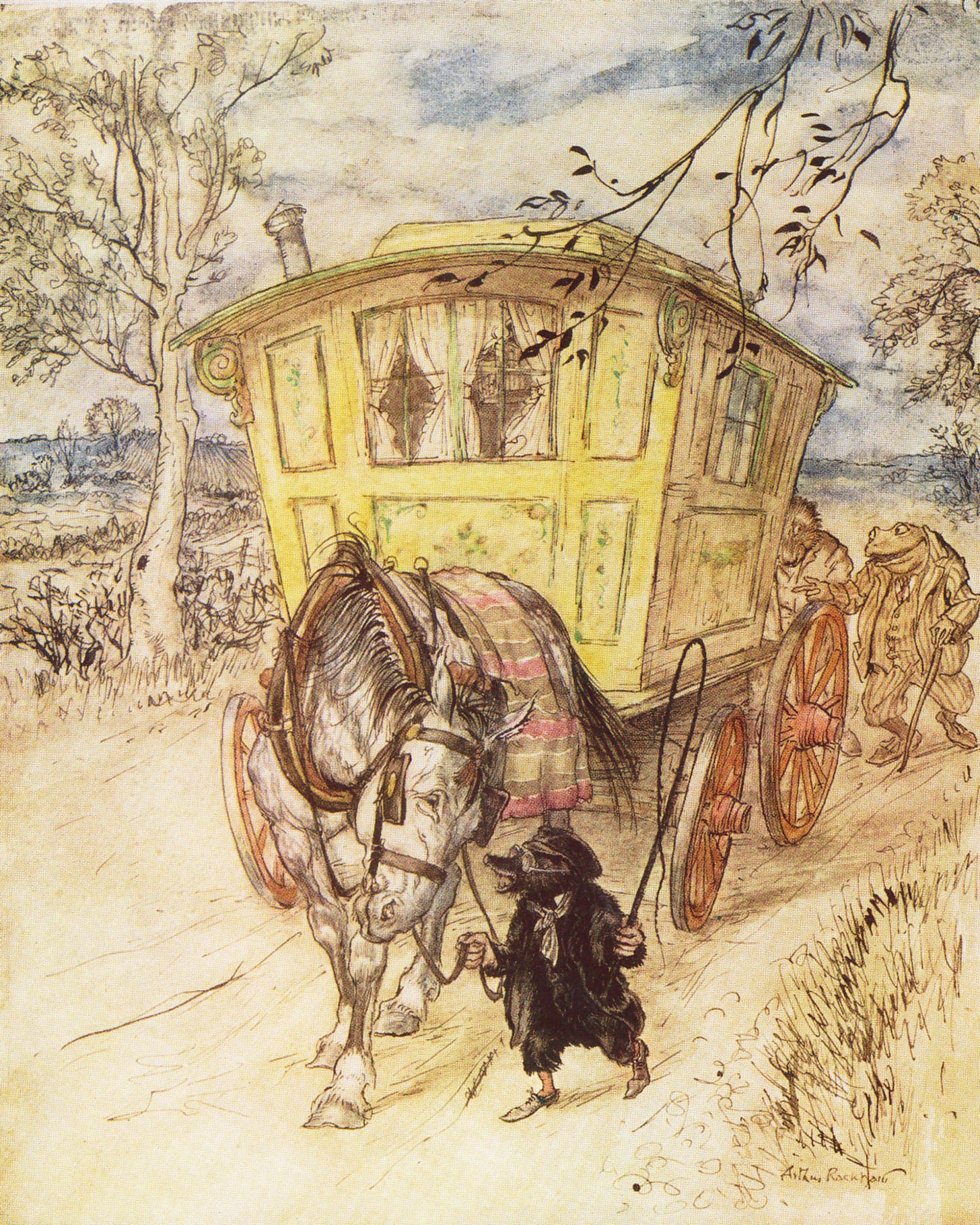 The Wind in the Willows by RACKHAM, Arthur - Jonkers Rare Books