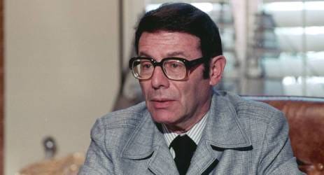 Irwin Allen picture taken by Bill Cotter and published in a 1979 issue of Starlog.