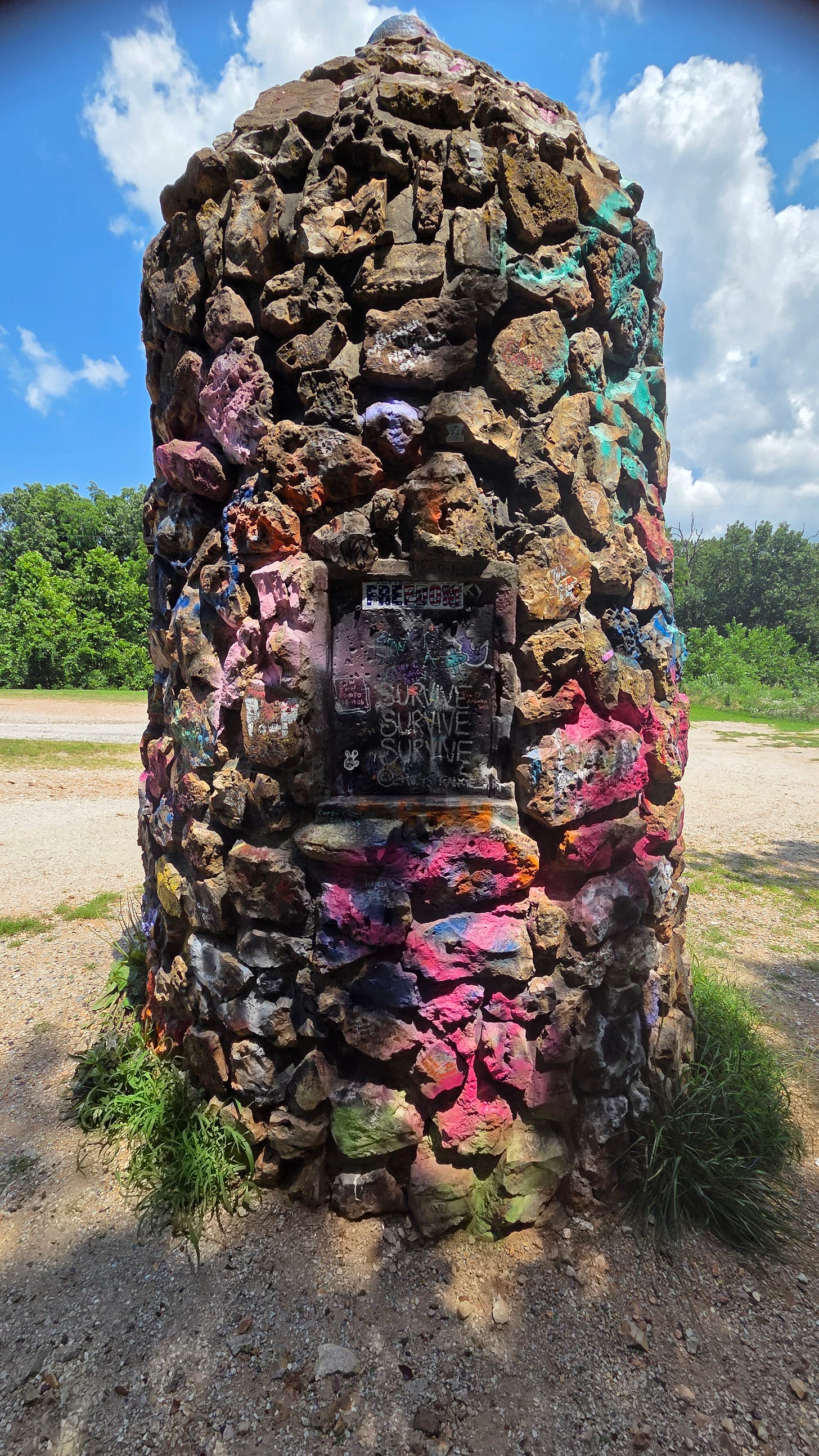 Original stone Tri-State Marker
