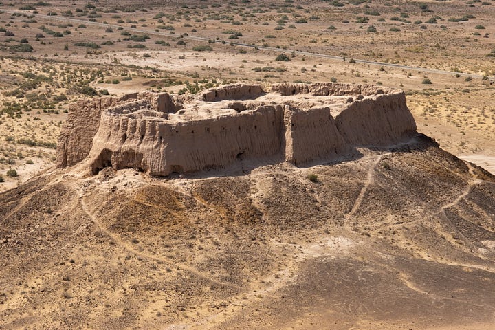 The Ayuz Q'ala fort