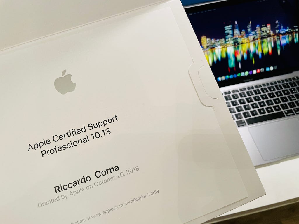 Certificazione Apple Certificazione Apple