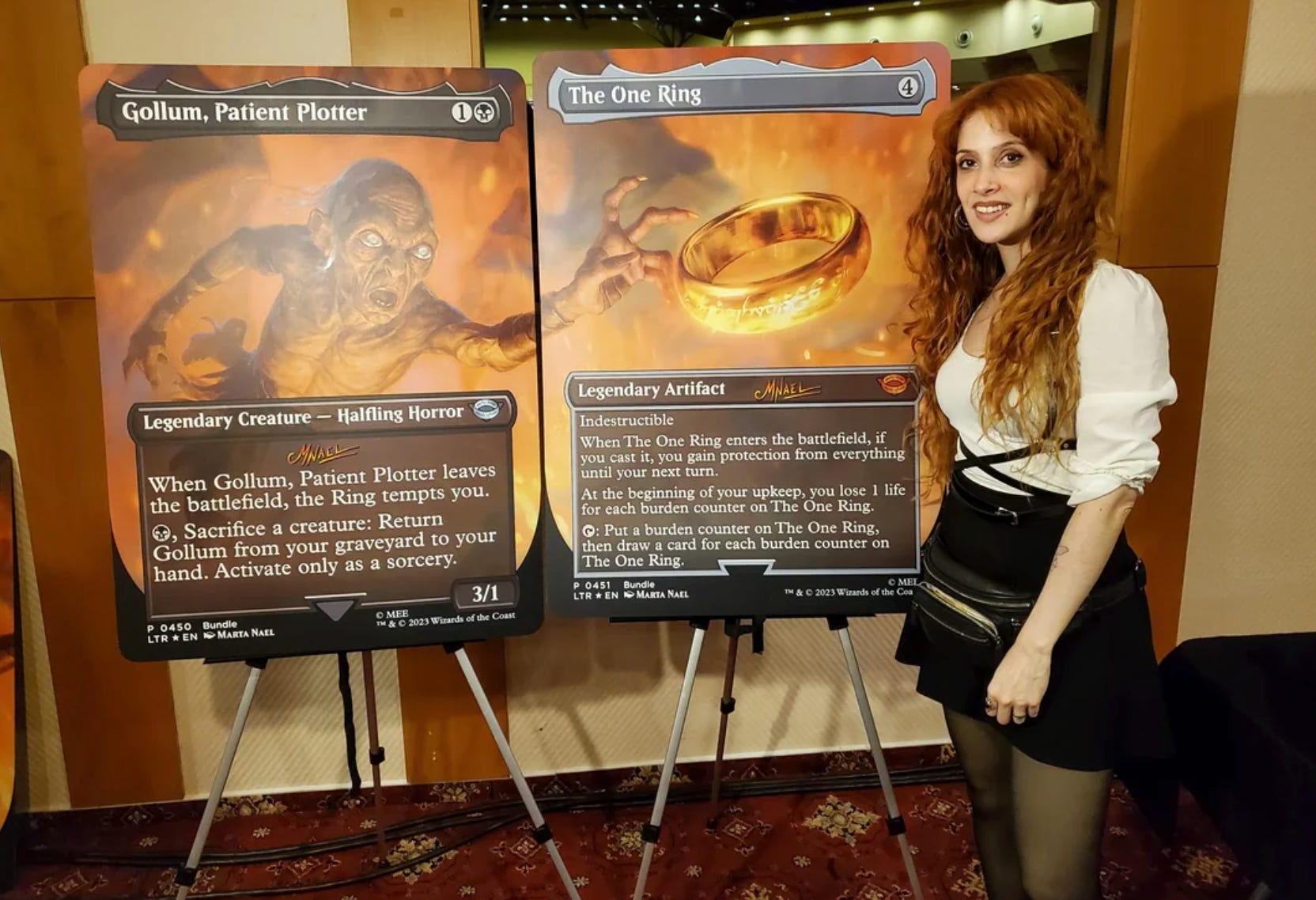 WotC Admits The One Ring Art for The Hobbit Set Was Traced From