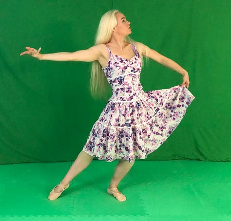 Photo montage of the author in a variety of costumes on a variety of backdrops